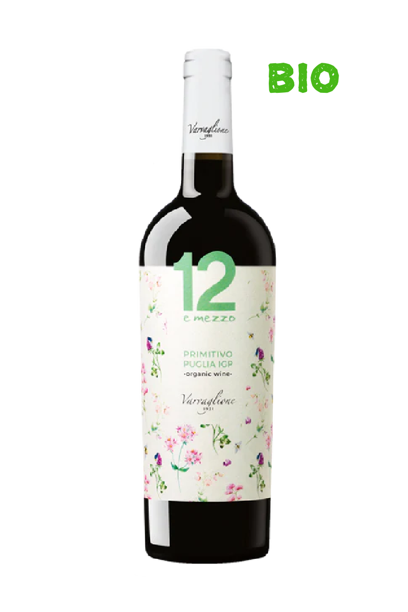 12 E Mezzo Primitivo Puglia IGP Organic '22