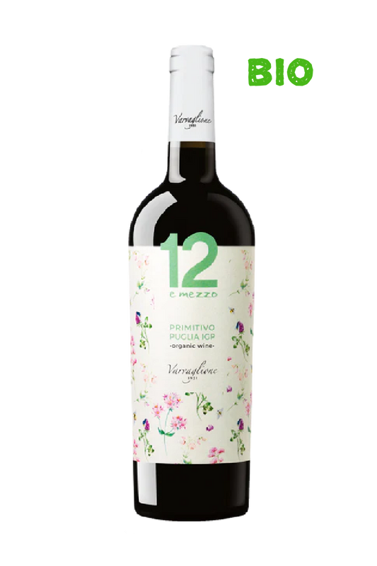 12 E Mezzo Primitivo Puglia IGP Organic '22